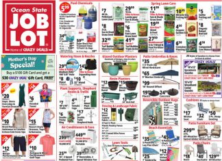 Ocean State Job Lot Weekly Ad May 07 – May 13, 2026 (Mother’s Day Promotion Included)