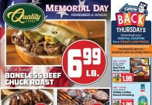 Quality Foods Weekly Ad May 20 – May 26, 2026 (Memorial Day Promotion Included)