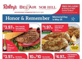 Raley’s Supermarkets Weekly Ad May 20 – May 26, 2026 (Memorial Day Promotion Included)