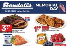 Randalls Weekly Ad May 20 – May 26, 2026 (Memorial Day Promotion Included)