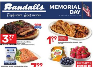 Randalls Weekly Ad May 20 – May 26, 2026 (Memorial Day Promotion Included)