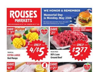 Rouses Weekly Ad May 20 – May 27, 2026 (Memorial Day Promotion Included)