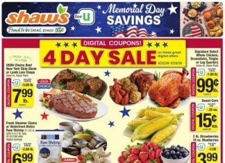 Shaw’s Weekly Ad May 22 – May 28, 2026 (Memorial Day Promotion Included)