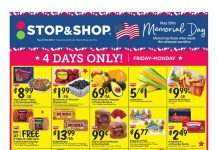 Stop & Shop Weekly Ad May 22 – May 28, 2026 (Memorial Day Promotion Included)