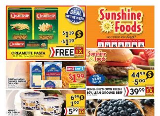 Sunshine Foods Weekly Ad May 13 – May 19, 2026