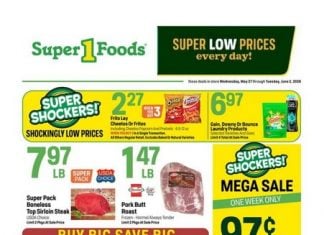 Super 1 Foods Weekly Ad May 27 – Jun 02, 2026