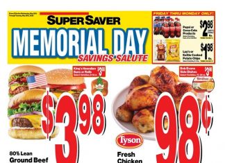 Super Saver Weekly Ad May 20 – May 26, 2026 (Memorial Day Promotion Included)