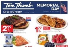 Tom Thumb Weekly Ad May 20 – May 26, 2026 (Memorial Day Promotion Included)