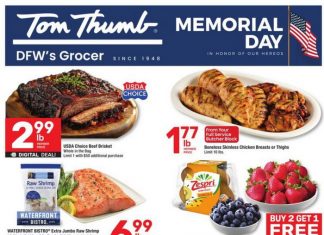 Tom Thumb Weekly Ad May 20 – May 26, 2026 (Memorial Day Promotion Included)