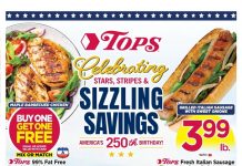 Tops Weekly Ad May 24 – May 30, 2026 (Memorial Day Promotion Included)