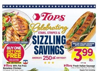 Tops Weekly Ad May 24 – May 30, 2026 (Memorial Day Promotion Included)