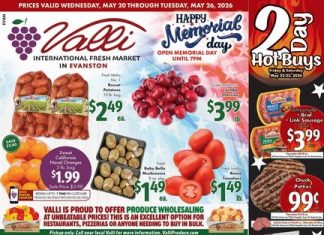Valli Produce Weekly Ad May 20 – May 26, 2026 (Memorial Day Promotion Included)