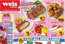 Weis Markets Weekly Ad May 07 – May 13, 2026 (Mother’s Day Promotion Included)