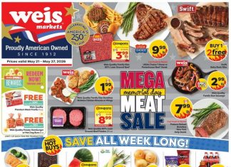 Weis Markets Weekly Ad May 21 – May 27, 2026