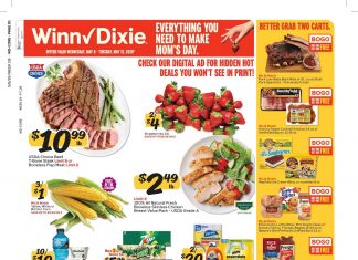 Winn-Dixie Weekly Ad May 06 – May 12, 2026 (Mother’s Day Promotion Included)