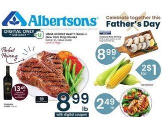 Albertsons Weekly Ad Jun 17 – Jun 23, 2026 (Father’s Day Promotion Included)