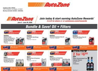 AutoZone Monthly Ad Jun 02 – Jun 29, 2026