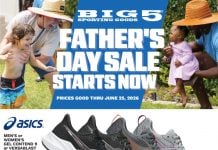 Big 5 Sporting Goods Weekly Ad Jun 12 – Jun 25, 2026 (Father’s Day Promotion Included)