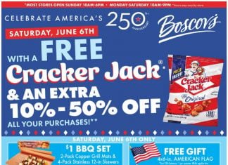 Boscov’s Weekly Ad Jun 04 – Jun 10, 2026 (Father’s Day & Independence Day Promotion Included)