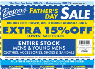 Boscov’s Weekly Ad Jun 11 – Jun 17, 2026 (Father’s Day Promotion Included)