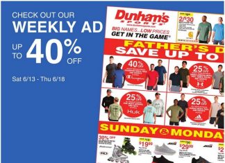 Dunham’s Sports Weekly Ad Jun 12 – Jun 18, 2026