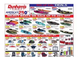 Dunham’s Sports Weekly Ad Jun 27 – Jul 02, 2026 (Independence Day Promotion Included)
