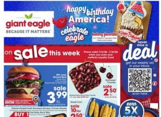 Giant Eagle Weekly Ad Jul 02 – Jul 08, 2026 (Independence Day Promotion Included)
