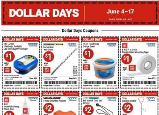 Harbor Freight Dollar Days Coupon Sale Jun 04 – Jun 17, 2026