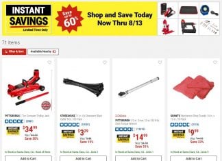 Harbor Freight Instant Savings Jun 08 – Aug 13, 2026
