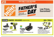Home Depot Fathers Day Sale Jun 04 – Jun 24, 2026
