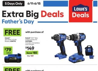 Lowe’s Weekly Ad Jun 11 – Jun 24, 2026 (Father’s Day Promotion Included)