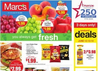 Marc’s Weekly Ad Jun 10 – Jun 16, 2026 (Father’s Day & Independence Day Promotion Included)