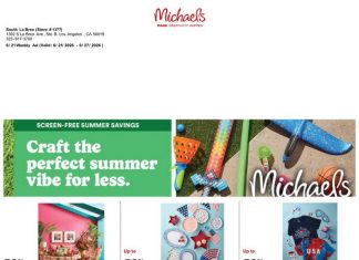 Michaels Weekly Ad Jun 21 – Jun 27, 2026