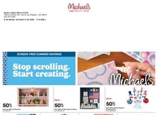 Michaels Weekly Ad Jun 28 – Jul 04, 2026
