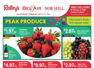 Raley’s Supermarkets Weekly Ad Jun 03 – Jun 09, 2026