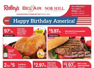 Raley’s Supermarkets Weekly Ad Jun 24 – Jun 30, 2026 (Independence Day Promotion Included)