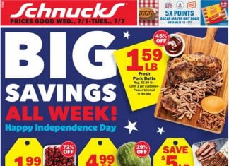 Schnucks Weekly Ad Jul 01 – Jul 07, 2026 (Independence Day Promotion included)
