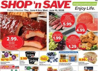 SHOP ‘n SAVE Weekly Ad Jun 04 – Jun 10, 2026 (Father’s Day & Independence Day Promotion Included)