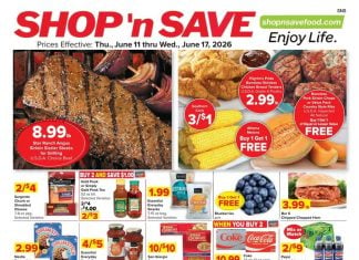SHOP ‘n SAVE Weekly Ad Jun 11 – Jun 17, 2026 (Father’s Day Promotion Included)