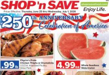SHOP ‘n SAVE Weekly Ad Jun 25 – Jul 01, 2026 (Independence Day Promotion included)