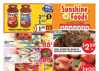 Sunshine Foods Weekly Ad Jun 10 – Jun 16, 2026
