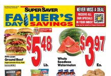Super Saver Weekly Ad Jun 17 – Jun 23, 2026 (Father’s Day Promotion Included)