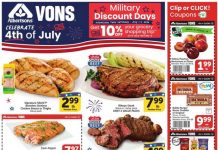 Vons Weekly Ad Jul 01 – Jul 07, 2026 (Independence Day Promotion Included)