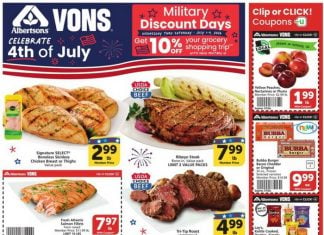 Vons Weekly Ad Jul 01 – Jul 07, 2026 (Independence Day Promotion Included)