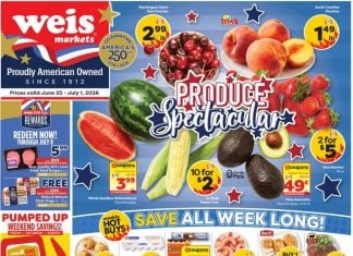 Weis Markets Weekly Ad Jun 25 – Jul 01, 2026 (Independence Day Promotion Included)