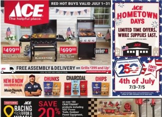 ACE Hardware Monthly Ad Jul 01 – Jul 31, 2026 (4th of July Promotion Included)