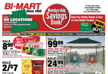 Bi-Mart Membership Savings Book Jul 28 –Aug 17, 2026