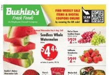 Buehler’s Weekly Ad Jul 29 – Aug 04, 2026