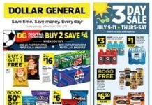 Dollar General Weekly Ad Jul 05 – Jul 11, 2026