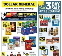 Dollar General Weekly Ad Jul 05 – Jul 11, 2026